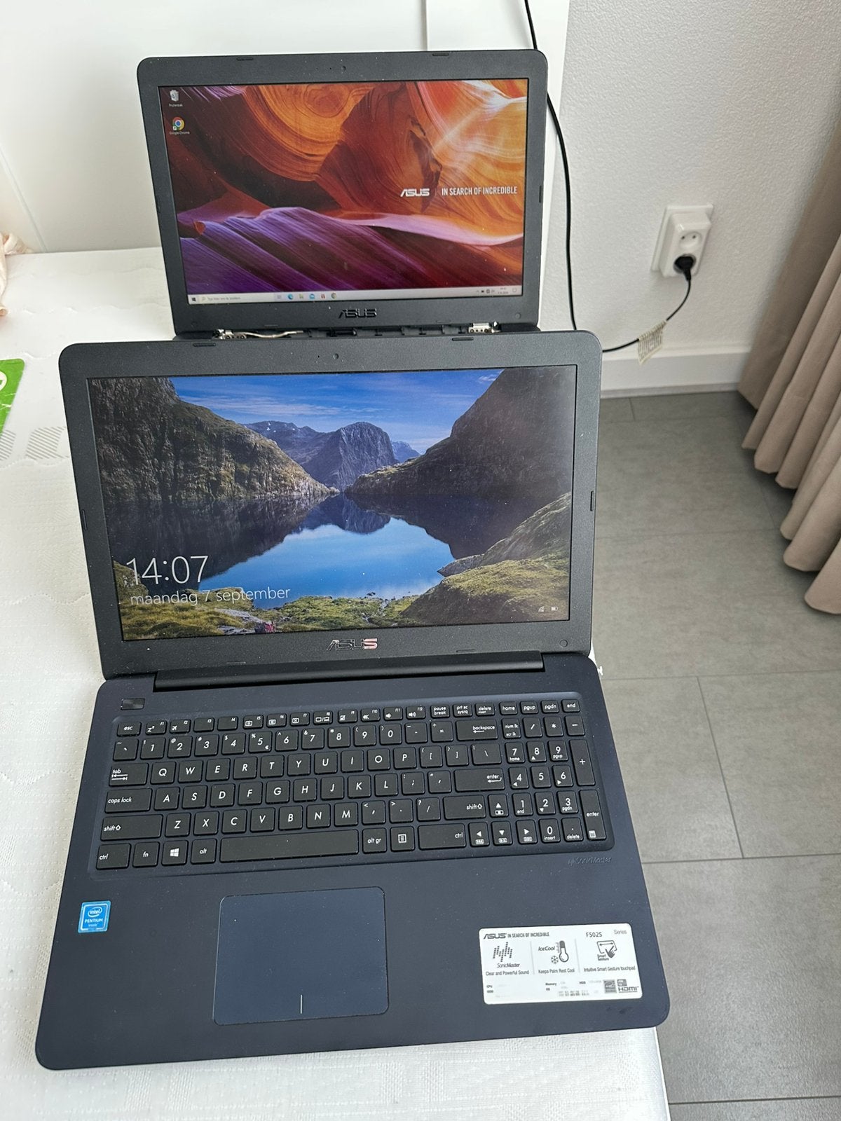 2 asus laptops 15,6 inch, Computers en Software, Ophalen of Verzenden, 15 inch, 2 tot 3 Ghz