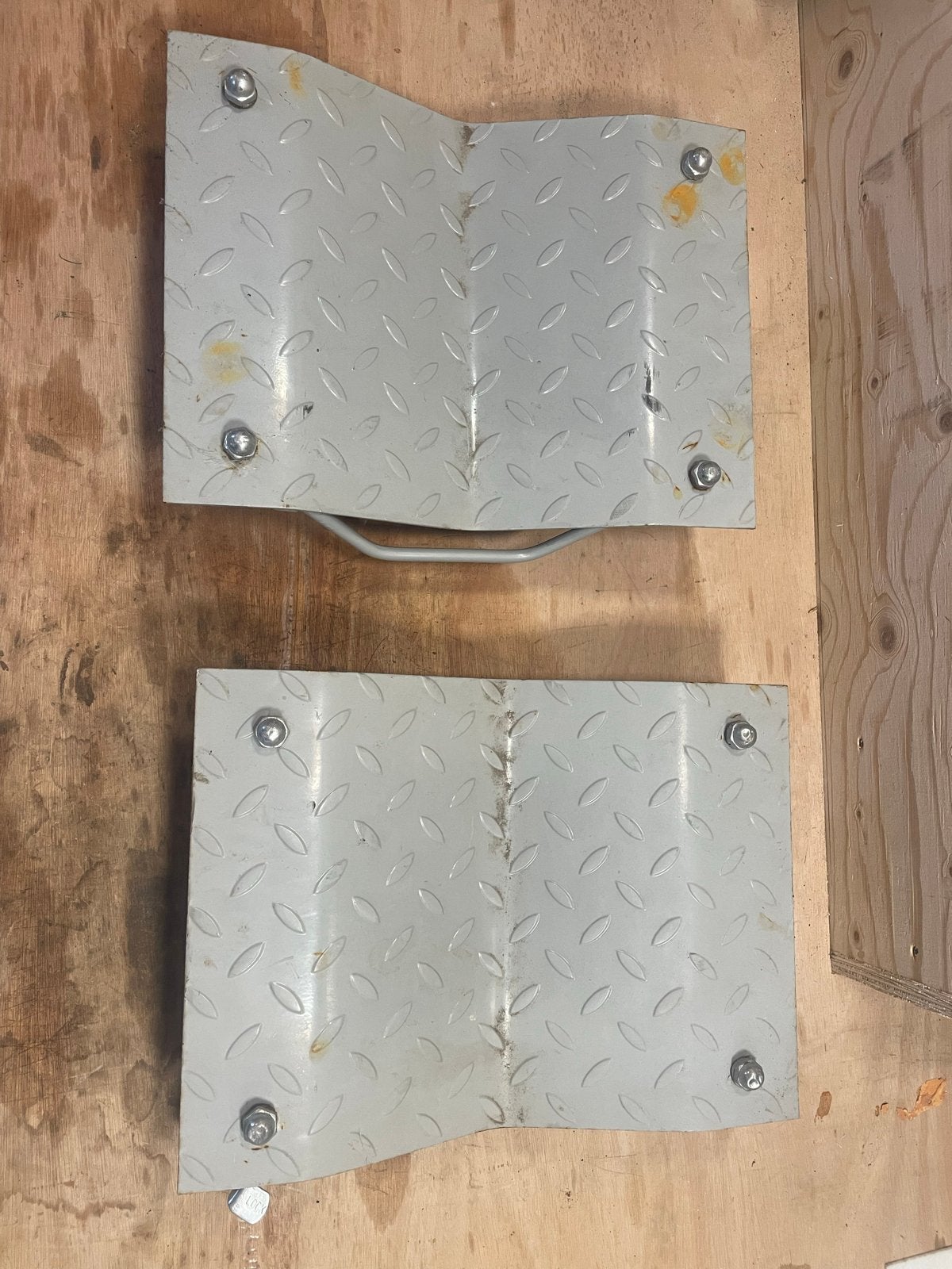Verrijdbare transportplaten voor zware objecten (2 stuks), Ophalen, Gebruikt, Overige typen