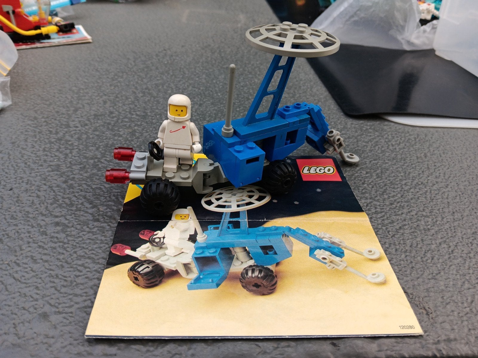 Lego Classic Space 6824 Space Scooter met astronaut, Compleet, Gebruikt, Lego, Ophalen of Verzenden