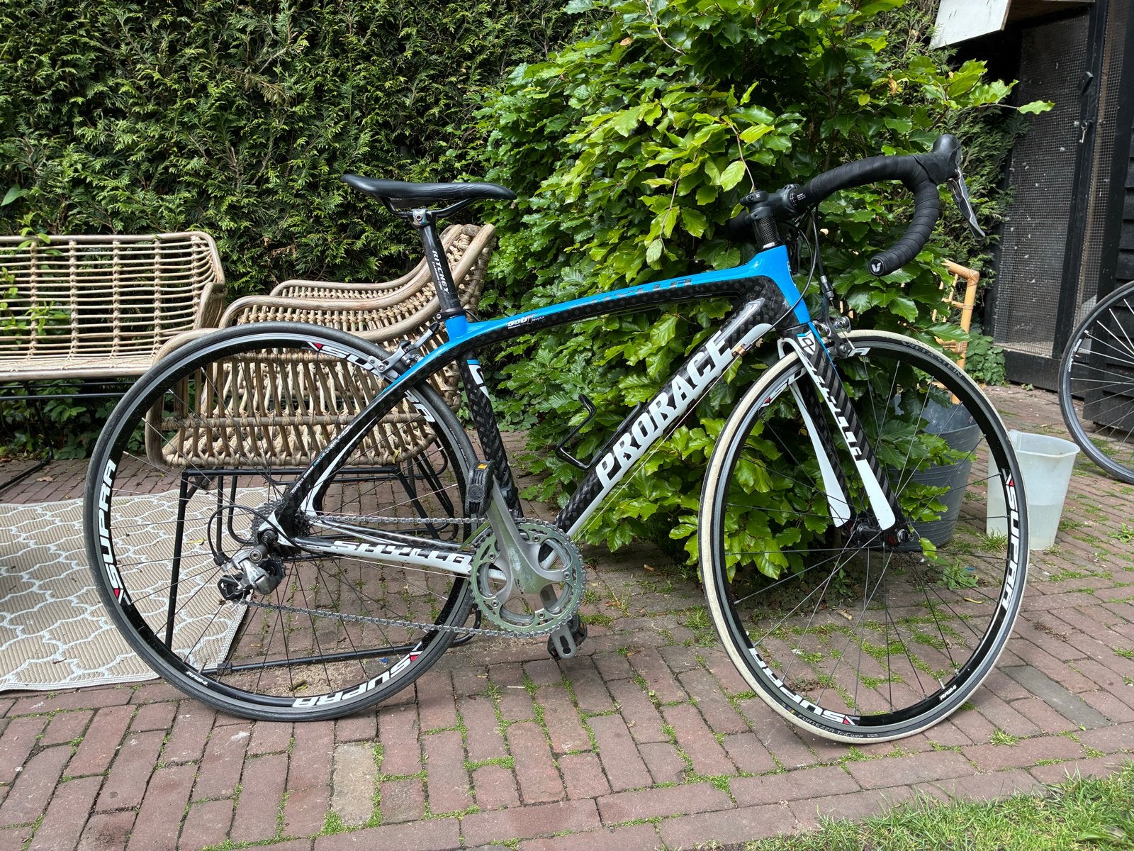 ProRace Carbon Kinder Racefiets Shimano 105 10 speed, 28 inch, Gebruikt, Carbon, Velgrem