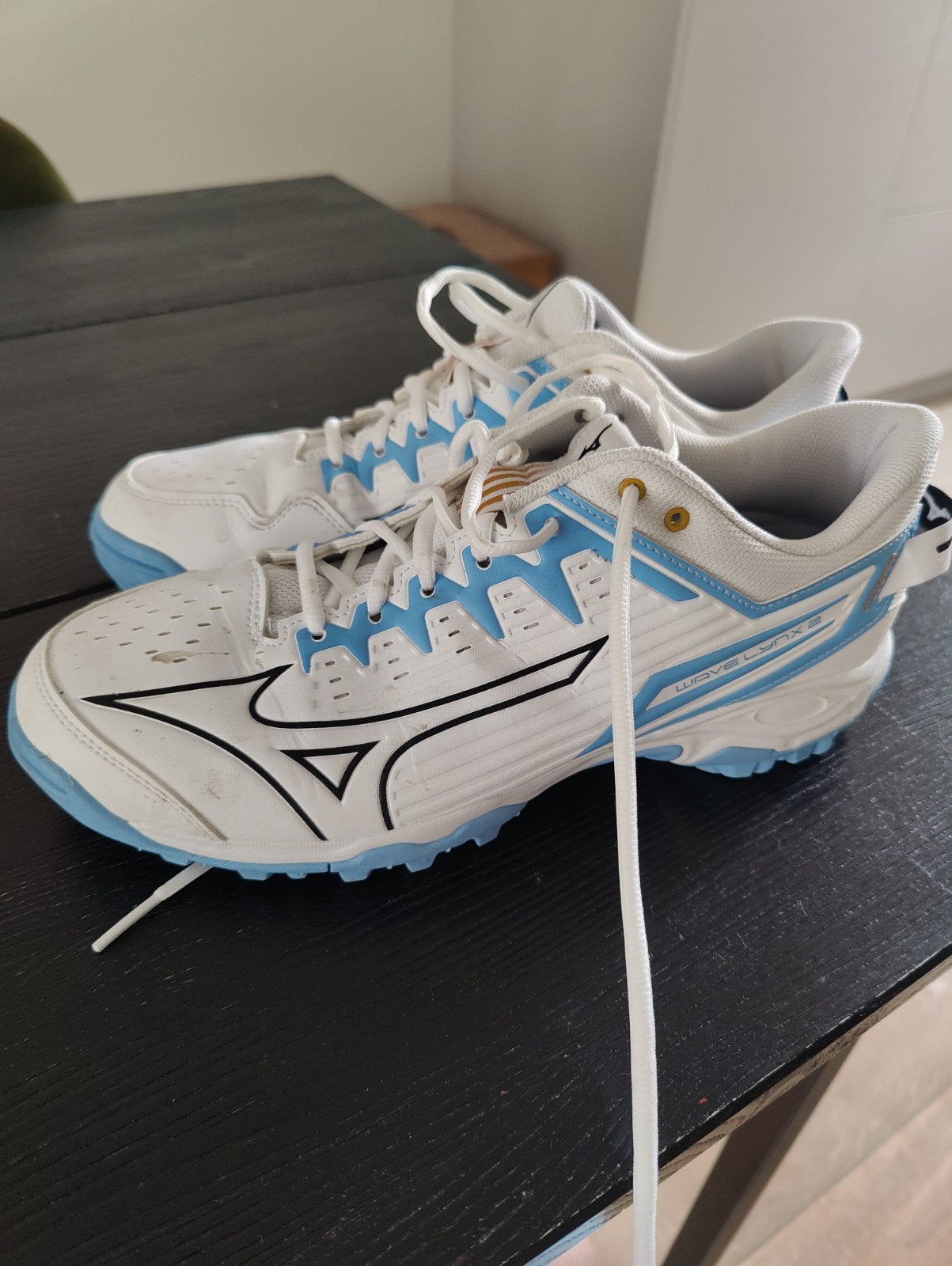 Nieuw seizoen, dus: Mizuno Wave Lynx 2 Hockeyschoenen - Maat, Ophalen of Verzenden, Zo goed als nieuw, Schoenen
