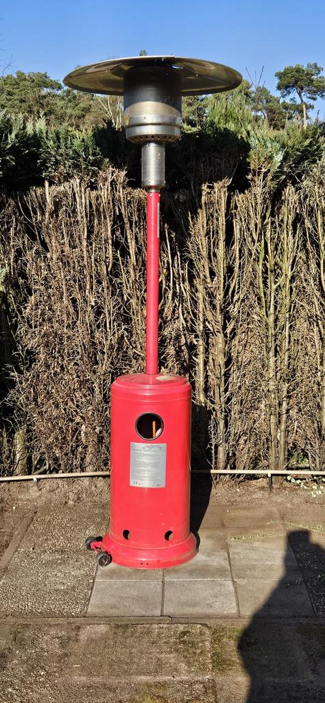 Terras heater, Ophalen of Verzenden, Zo goed als nieuw