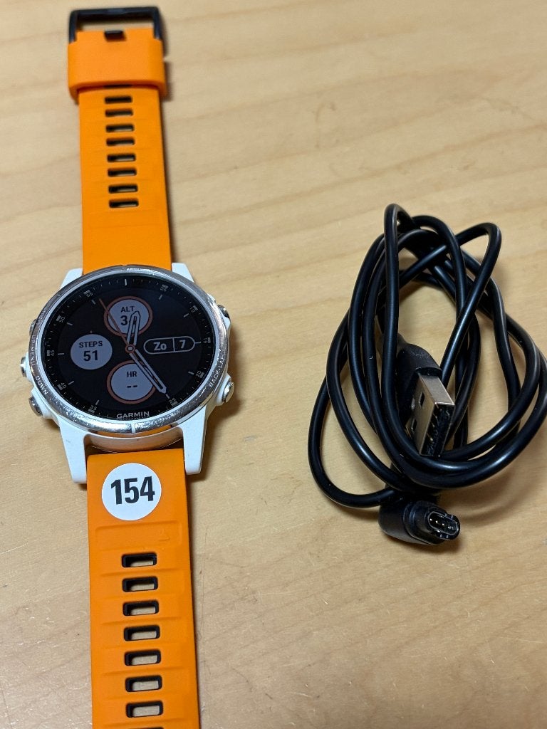 Garmin Fenix 5 plus (saffier  GPSinruil-nr 154), Sieraden, Tassen en Uiterlijk, Sporthorloges, Gebruikt, Android, Zwart, Afstand