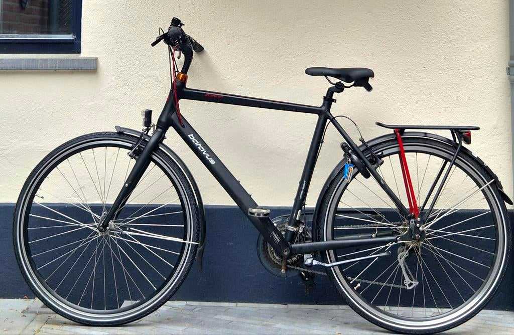 Nieuwstaat* Sportieve Batavus Zonar Herenfiets 3mnd Garantie, 28 inch, Vering, Velgrem, Batavus