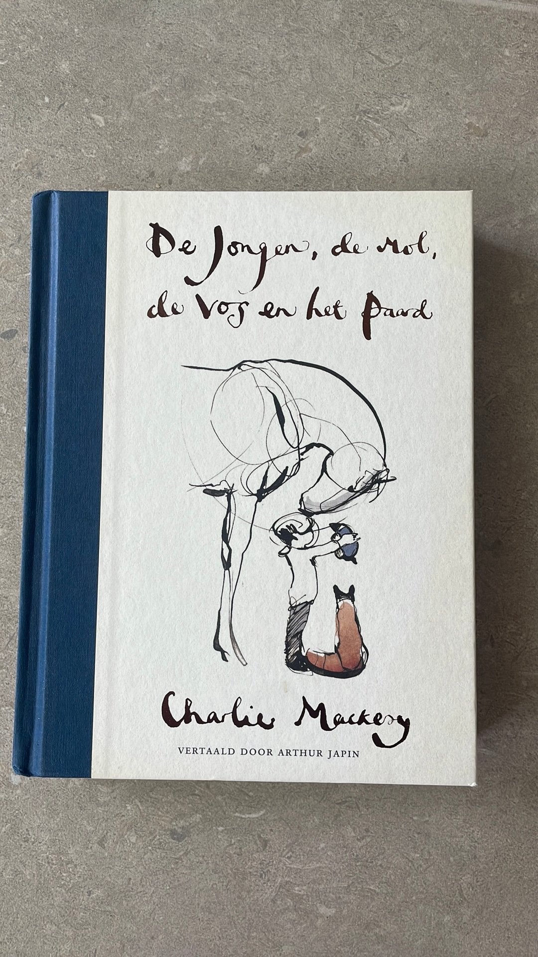 De jongen, de mol, de vos en het paard Charlie Mackesy, Ophalen of Verzenden, Zo goed als nieuw