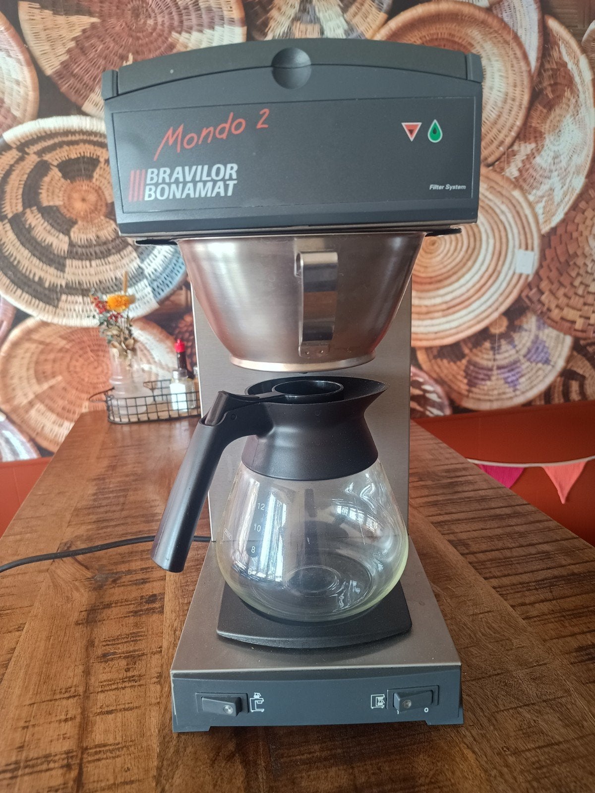 Bravilor Bonamat Mondo 2 Koffiezetapparaat, Witgoed en Apparatuur, Ophalen, 10 kopjes of meer, Koffiemachine, Gemalen koffie