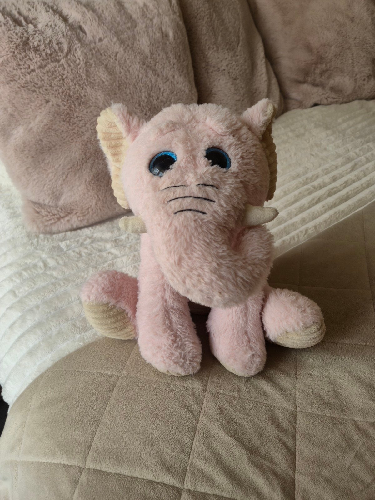Roze Olifant Knuffel - Zo goed als nieuw, Ophalen of Verzenden, Zo goed als nieuw, Middelgroot (20 tot 80 cm), Roze