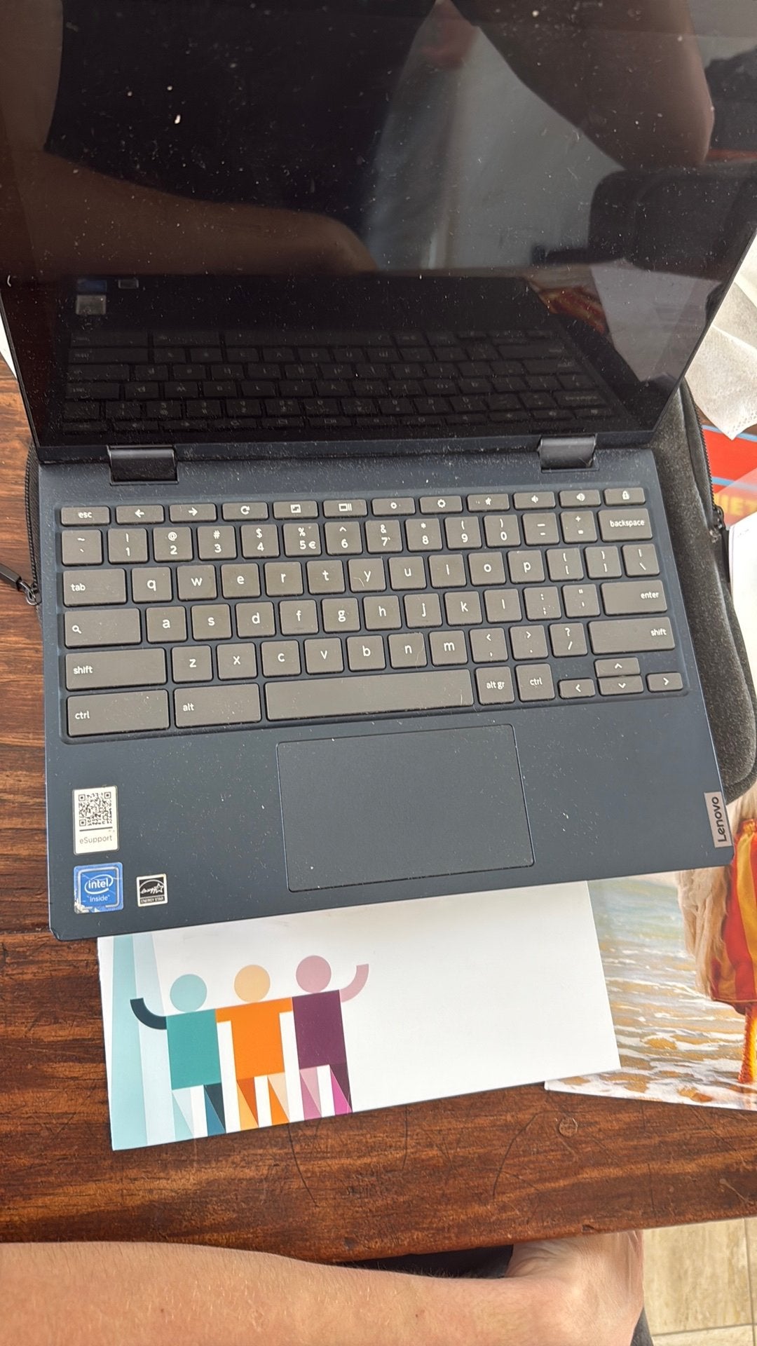 Lenovo Chromebook voor de middelbareschool, Computers en Software, Chromebooks, Gebruikt, 8 GB, Touchscreen, Ophalen of Verzenden
