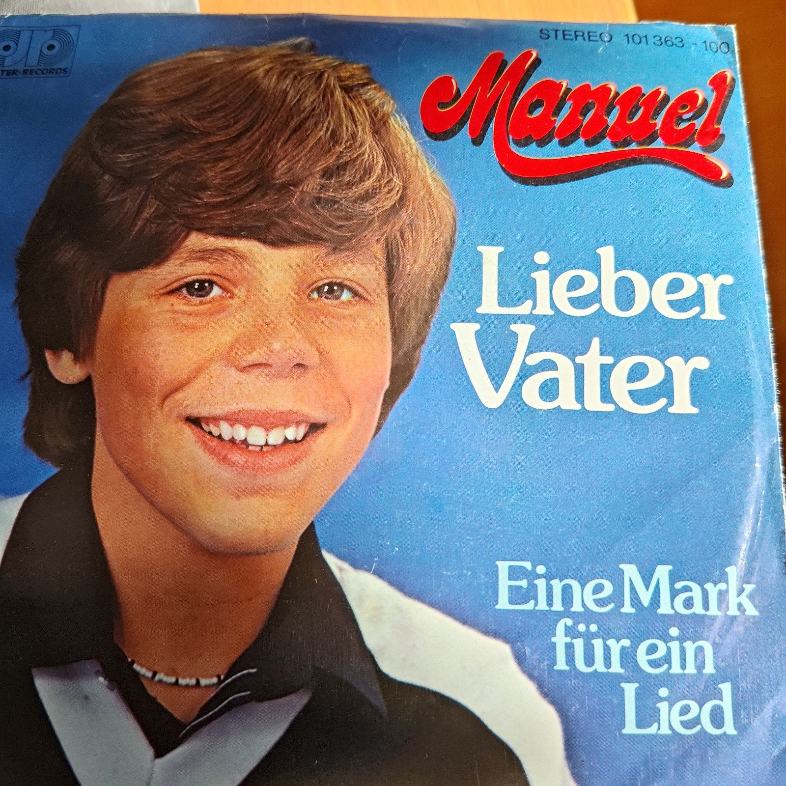 Manuel - Lieber Vater / Eine Mark für ein Lied (Single), Cd's en Dvd's, Ophalen of Verzenden, Gebruikt, 7 inch
