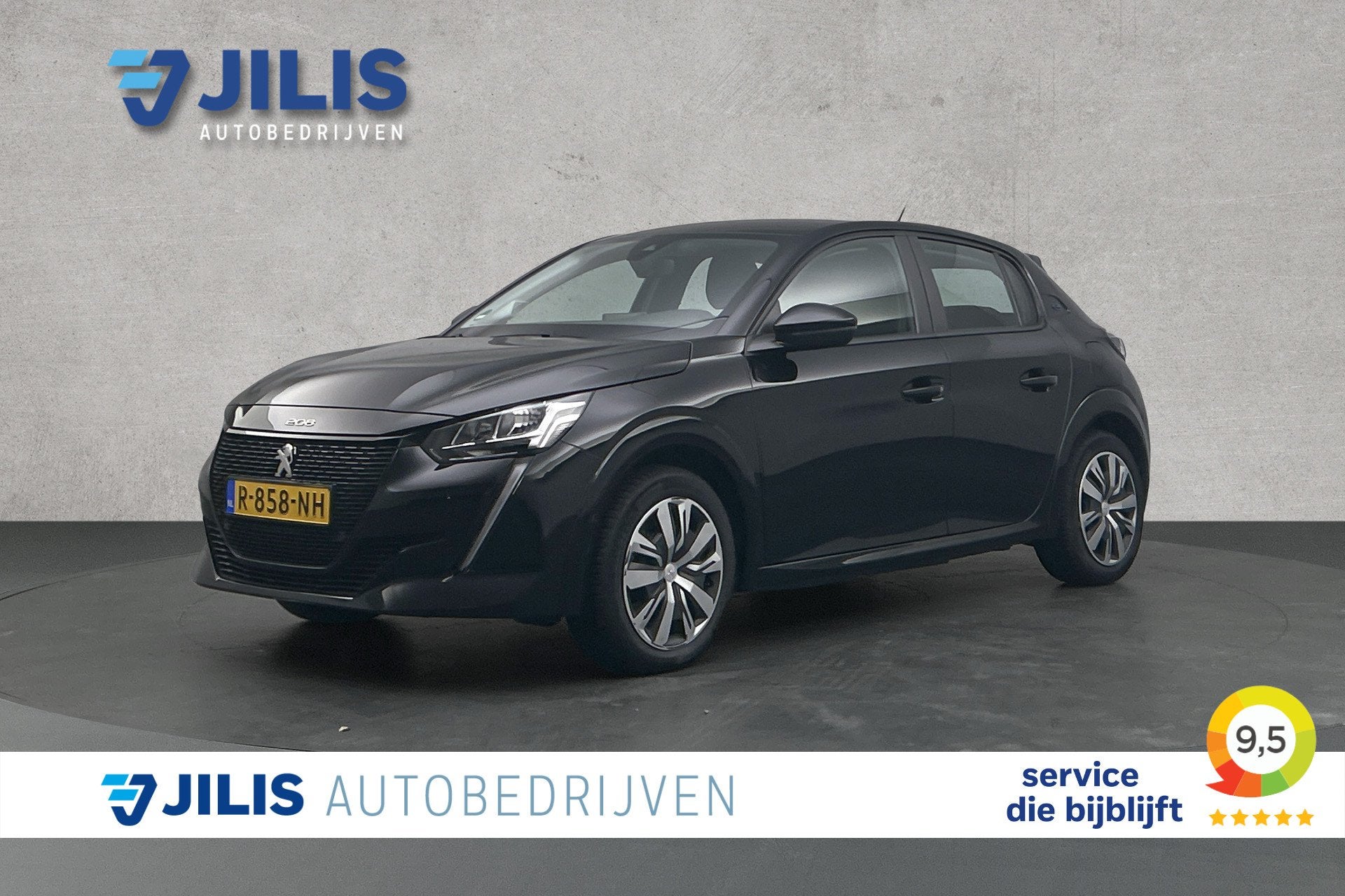 Peugeot e-208 EV Active 50 kWh | Apple Carplay | Cruise cont, Auto's, Gebruikt, Huisgarantie, Met garantie (alle), Zwart