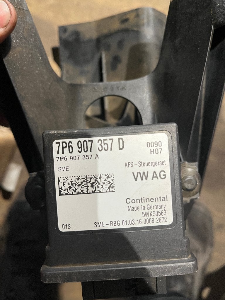 Bochtverlichtings computer met artikelnummer 7P6907357D, Ophalen of Verzenden, Gebruikt, Volkswagen