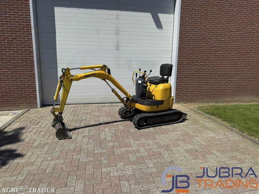 Komatsu PC10MR Minigraver | 2004 | 4428U | 1000KG | Marge, Zakelijke goederen, Machines en Bouw | Kranen en Graafmachines, Graafmachine