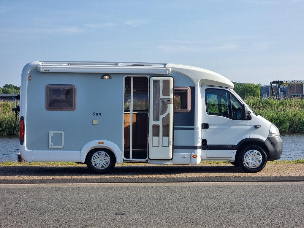 Knaus Sun Ti 600 UF Face to Face zit, Caravans en Kamperen, Ringverwarming, 6 tot 7 meter, Bedrijf, Tot en met 3