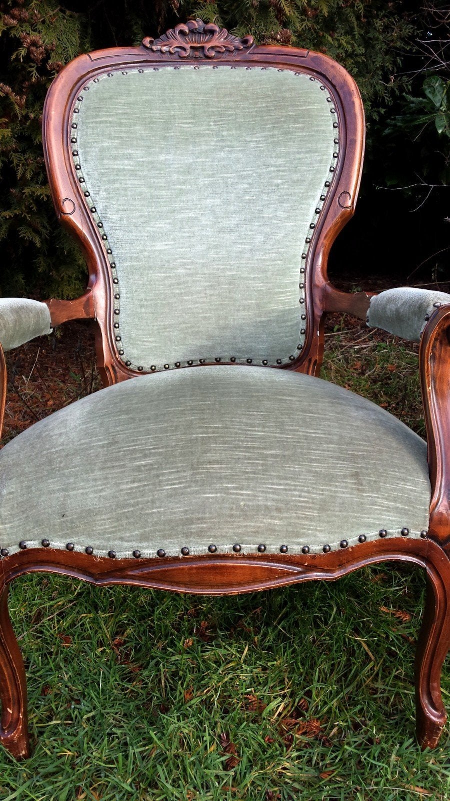 4 Lodewijk fauteuis, Ophalen