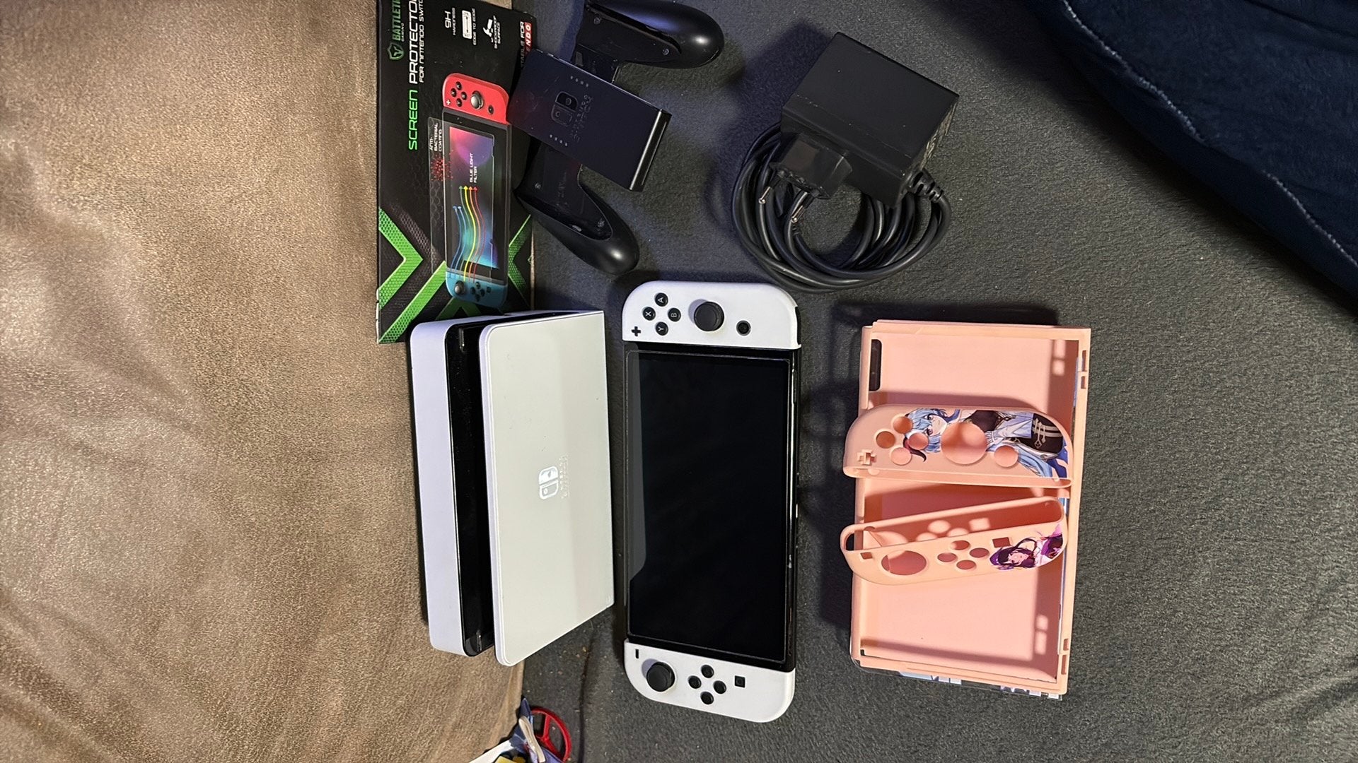 Nintendo Switch Oled wit, Ophalen, Zo goed als nieuw, Met 1 controller, Switch OLED