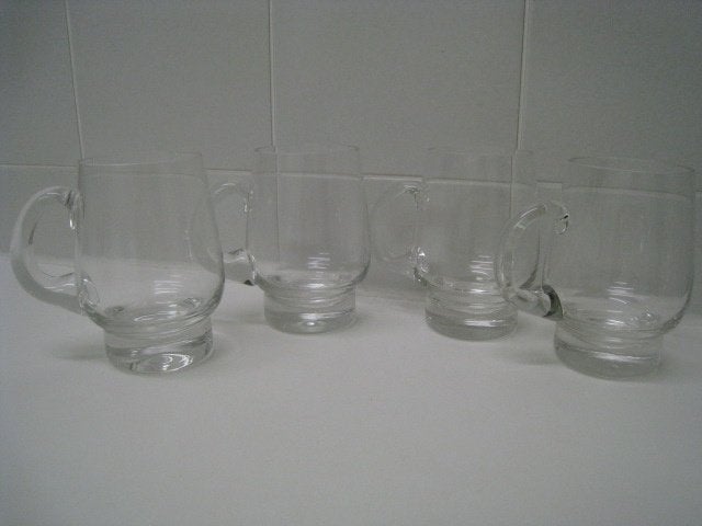 4 originele Vintage jaren 70 Pimms glazen, in perfekte staat, Verzamelen, Glas en Borrelglaasjes, Ophalen, Zo goed als nieuw, Bierglas