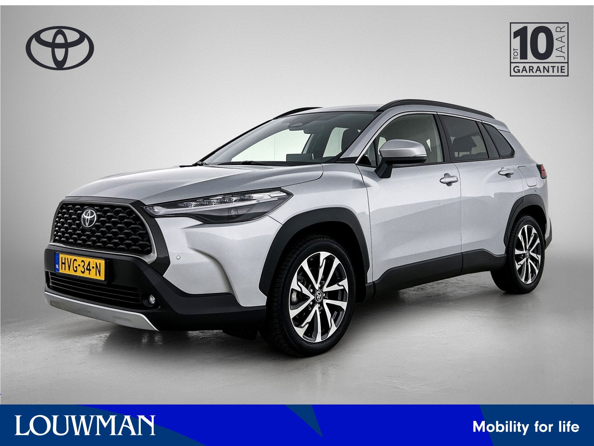 Toyota Corolla Cross Hybrid 140 Style | Parkeersensoren Voor, 12 maanden, Stof, Gebruikt, 4 cilinders