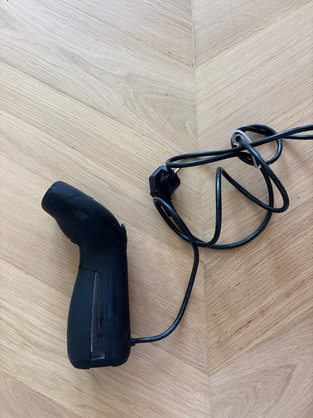 Zwarte handkledingstomer – lichtsensor defect, Ophalen of Verzenden, Gebruikt, Stoomreiniger