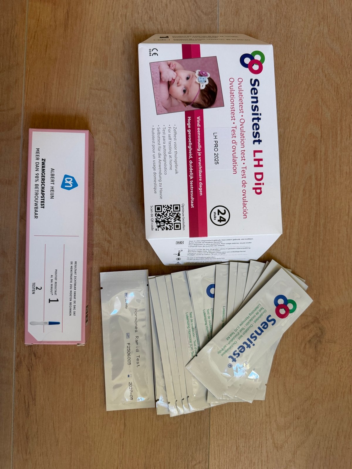 Sensitest 16 ovulatietesten en 4 zwangerschapstesten, Ophalen of Verzenden, Nieuw
