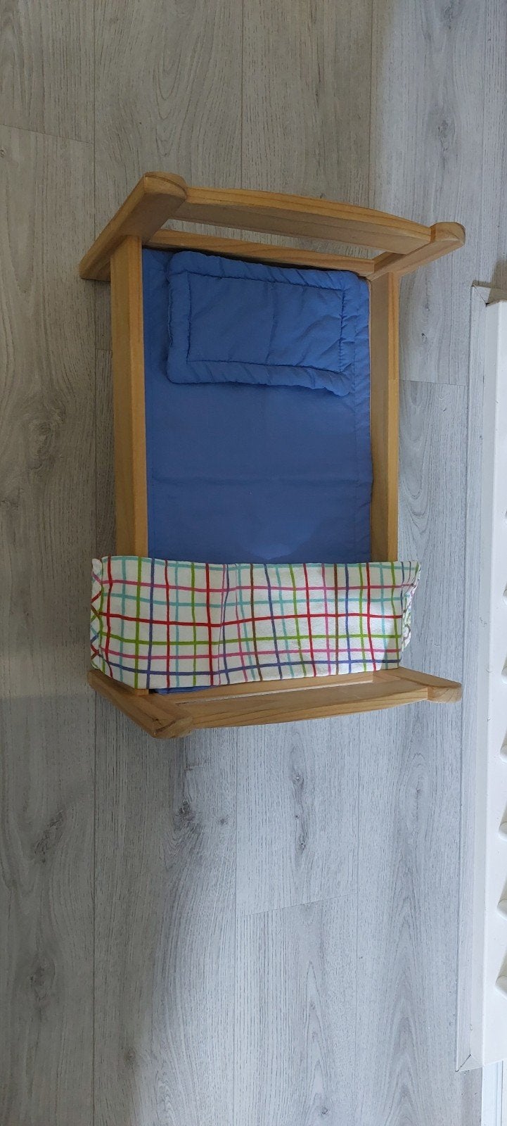 IKEA Duktig poppenbedje met matrasje en dekentje, Ophalen, Zo goed als nieuw, Overige typen