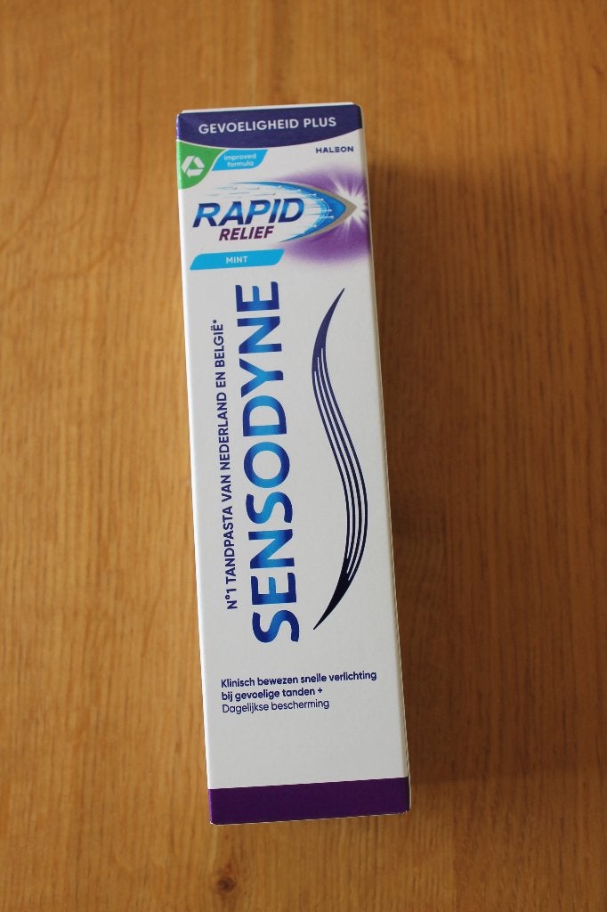 Sensodyne Rapid Relief mint tandpasta - NIEUW in verpakking, Sieraden, Tassen en Uiterlijk, Uiterlijk | Mondverzorging, Ophalen of Verzenden