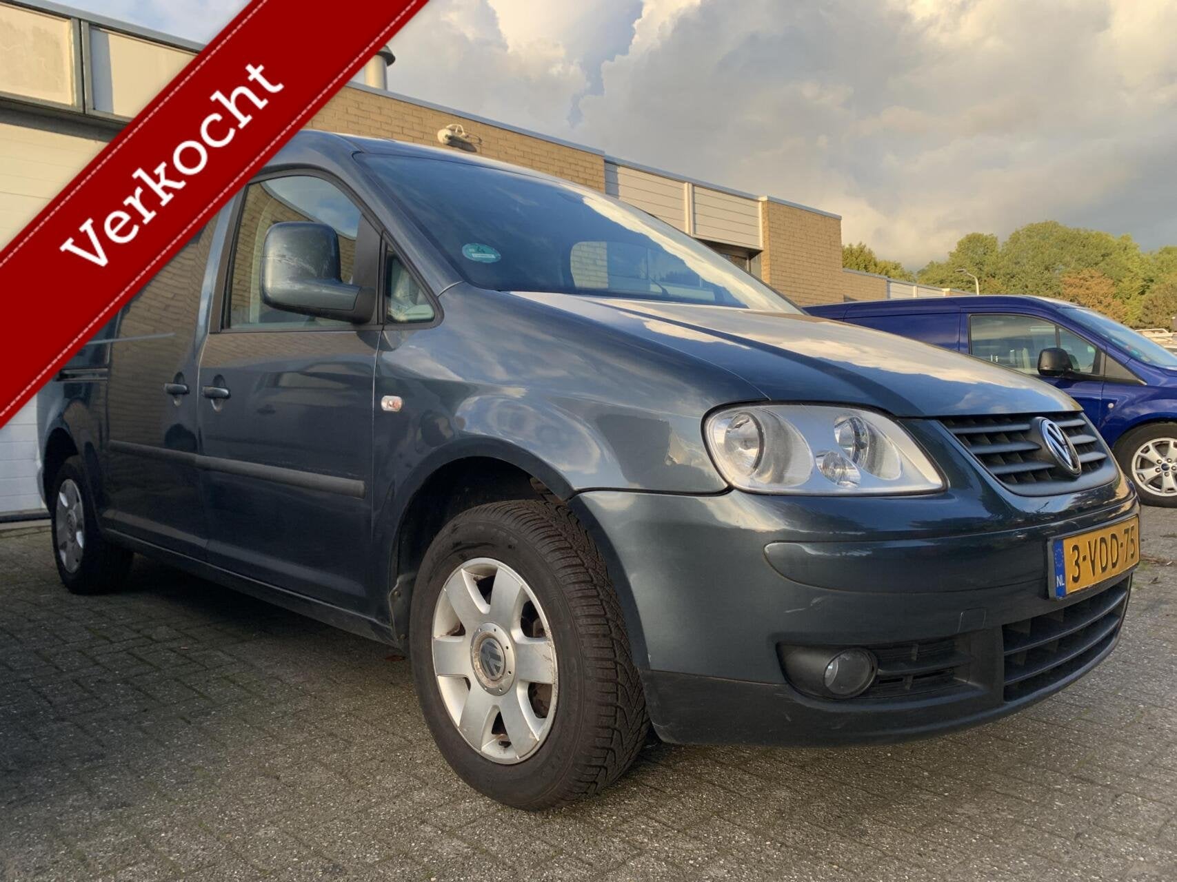 Volkswagen Caddy Bestel 1.9 TDI Maxi Automaat Airco Cruise C, Auto's, Automaat, Stof, Gebruikt, 4 cilinders