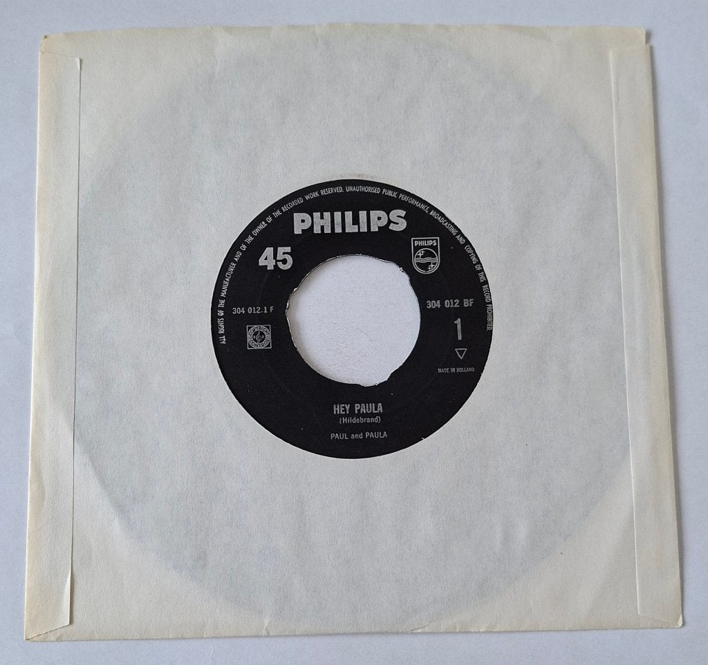 Paul and Paula - Hey Paula, Ophalen of Verzenden, Gebruikt, Pop, Single