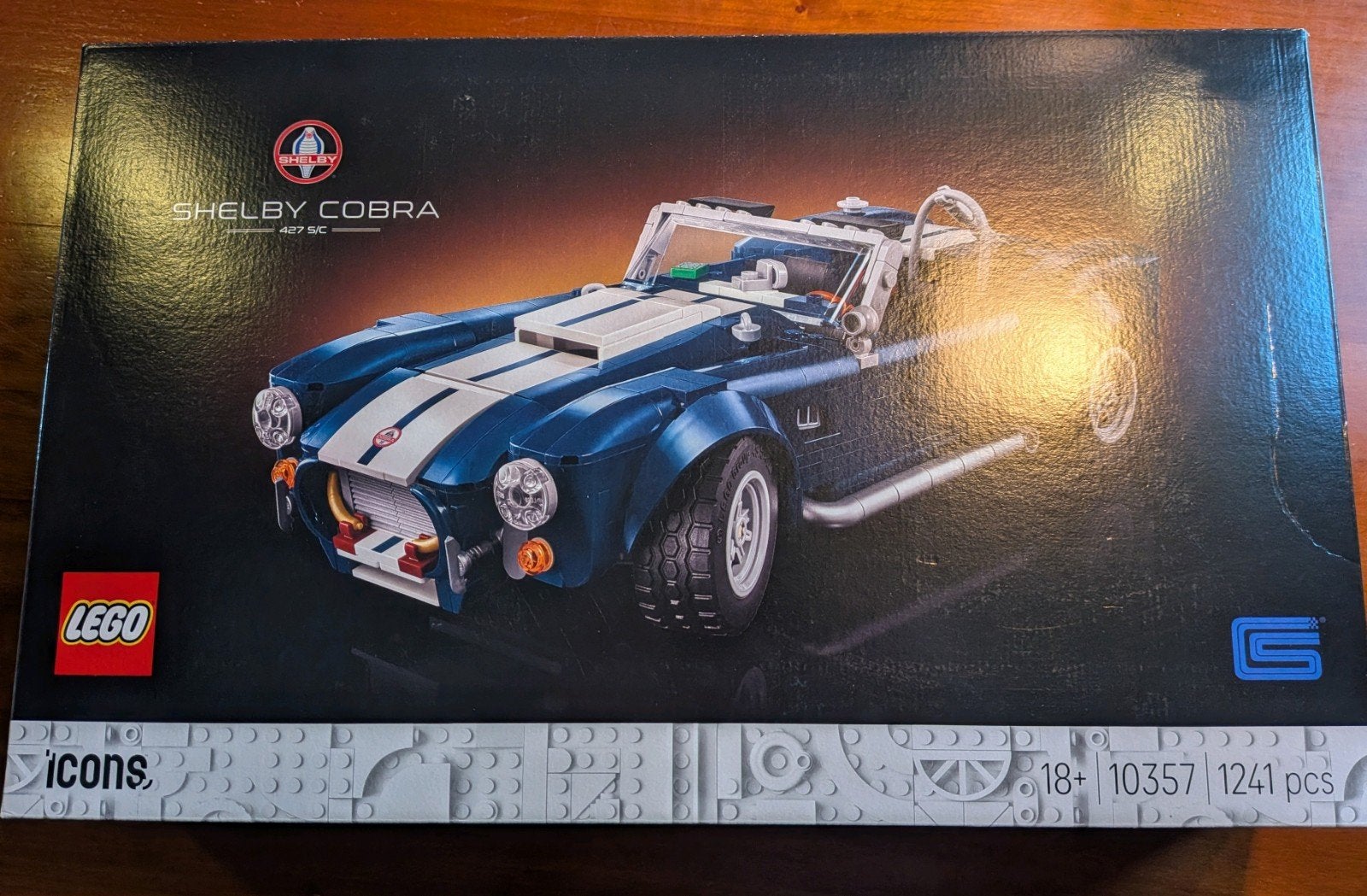 Lego Shelby Cobra 10357, Ophalen of Verzenden, Zo goed als nieuw