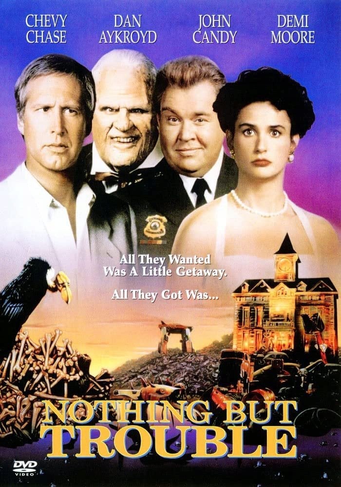 Nothing But Trouble (1991) DVD Chevy Chase John Candy, Cd's en Dvd's, Alle leeftijden, Ophalen of Verzenden, Zo goed als nieuw
