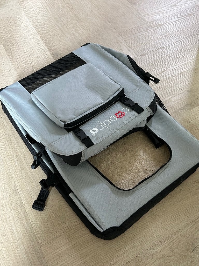 opvouwbare hondenbench, Ophalen, Zo goed als nieuw