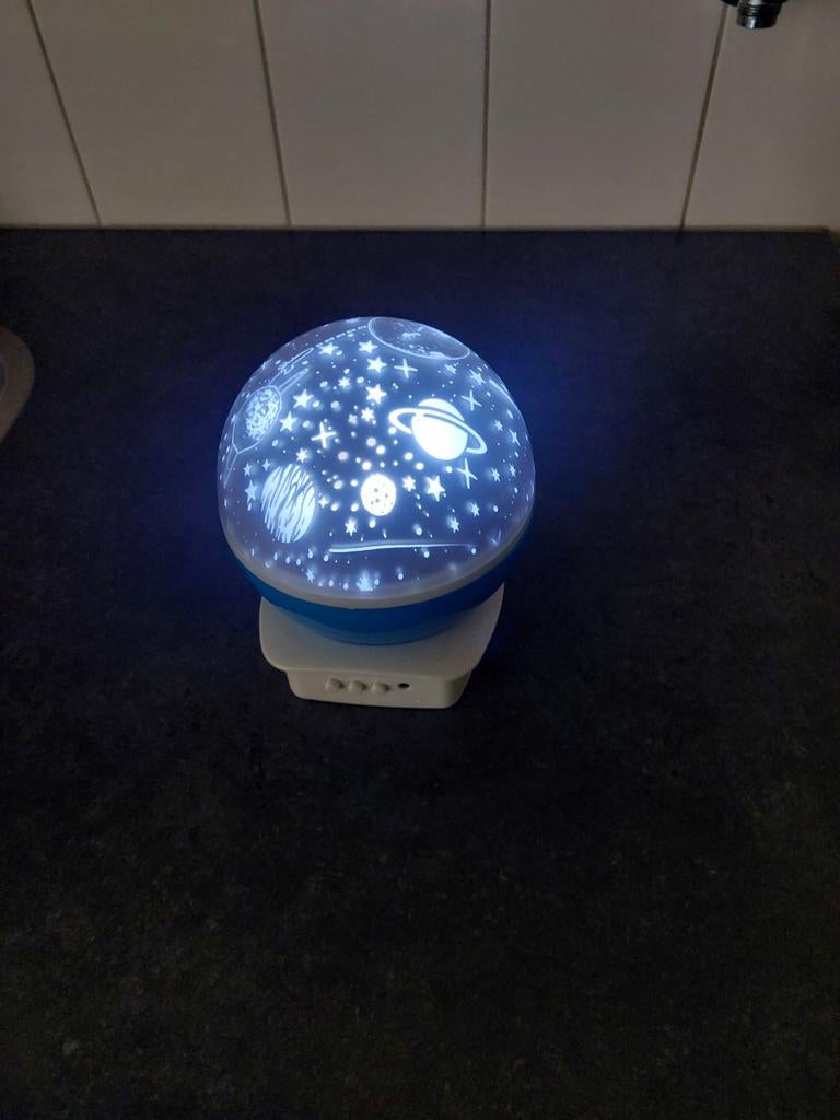 Sterrenhemel projector lamp, Ophalen of Verzenden, Gebruikt, Lamp