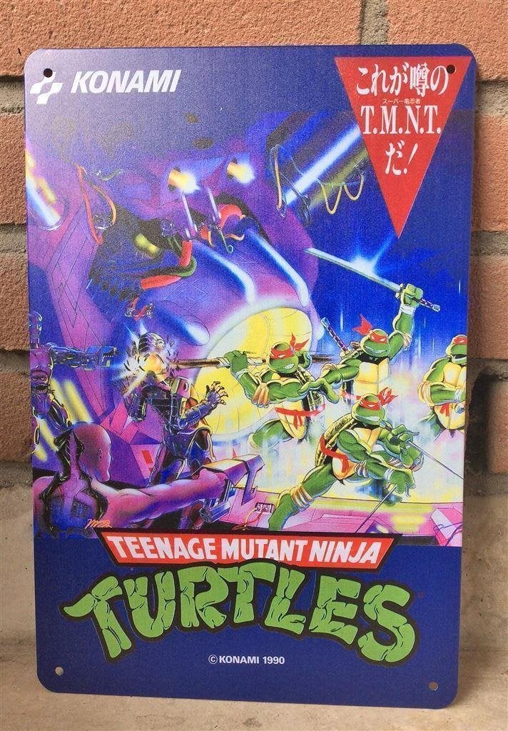 KONAMI Teenage Mutant Ninja TURTLES retro arcade Bord, Avontuur en Actie, Verzenden, 1 speler, Nieuw