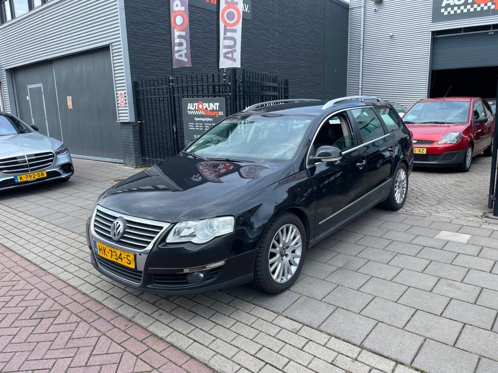 Volkswagen Passat Variant 2.0 FSI Highline Business Airco NA, Auto's, Volkswagen, Gebruikt, 4 cilinders, Zwart, 11 km/l