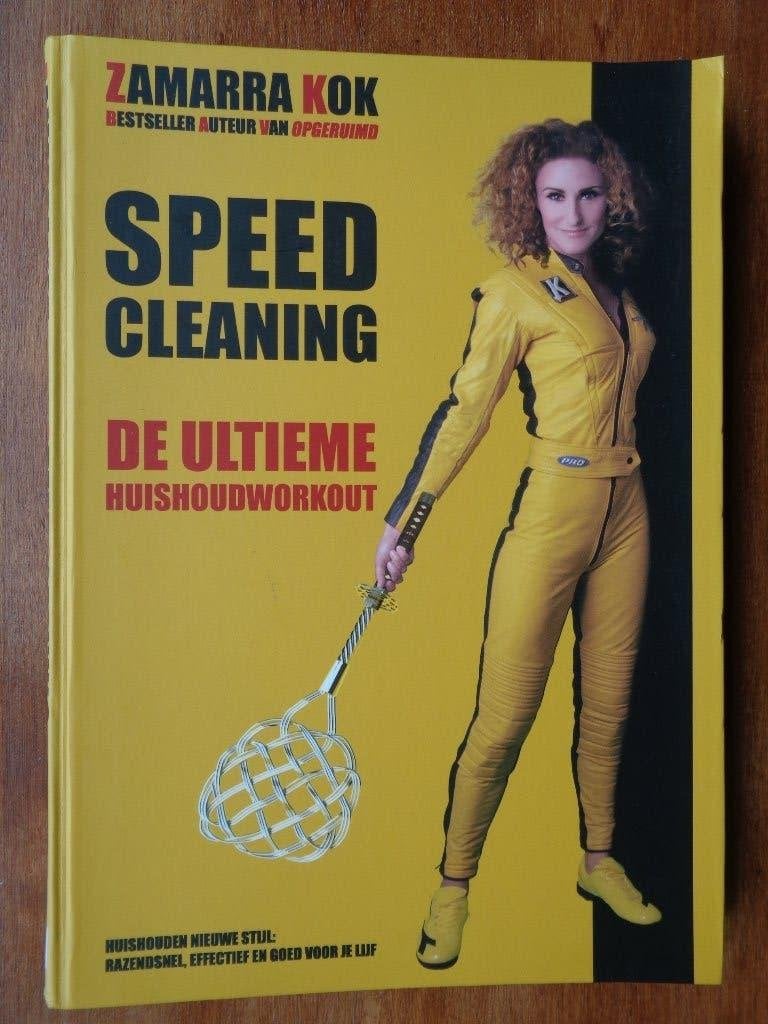 boek SPEED CLEANING ZAMARRA KOK huishouding, Ophalen, Zo goed als nieuw