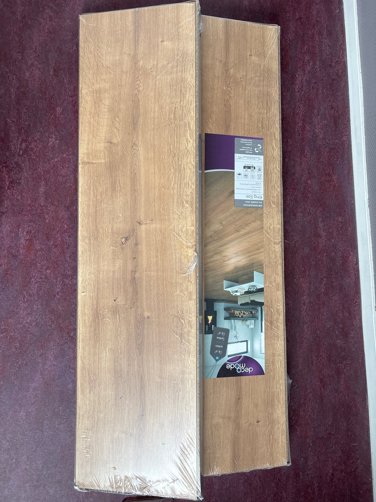 Nieuw Laminaat King Size - 2.54 m² per pak, Ophalen, Bruin, Nieuw, Minder dan 5 m²