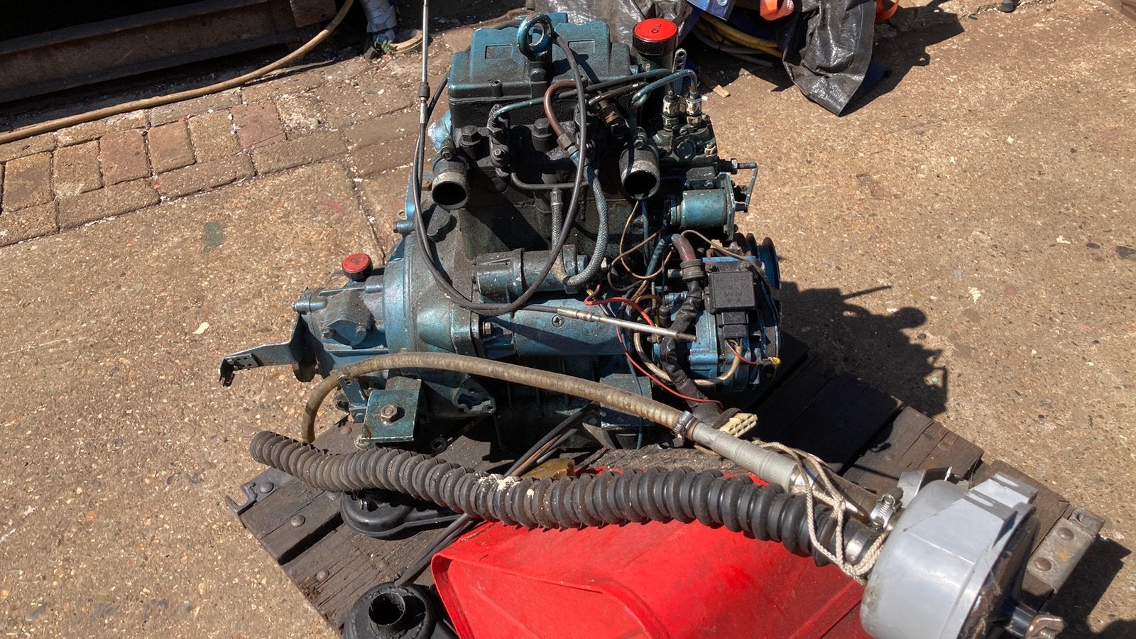 Onderdelen motor couach rc 16 d, Ophalen, Motor en Techniek, Zeilboot of Motorboot
