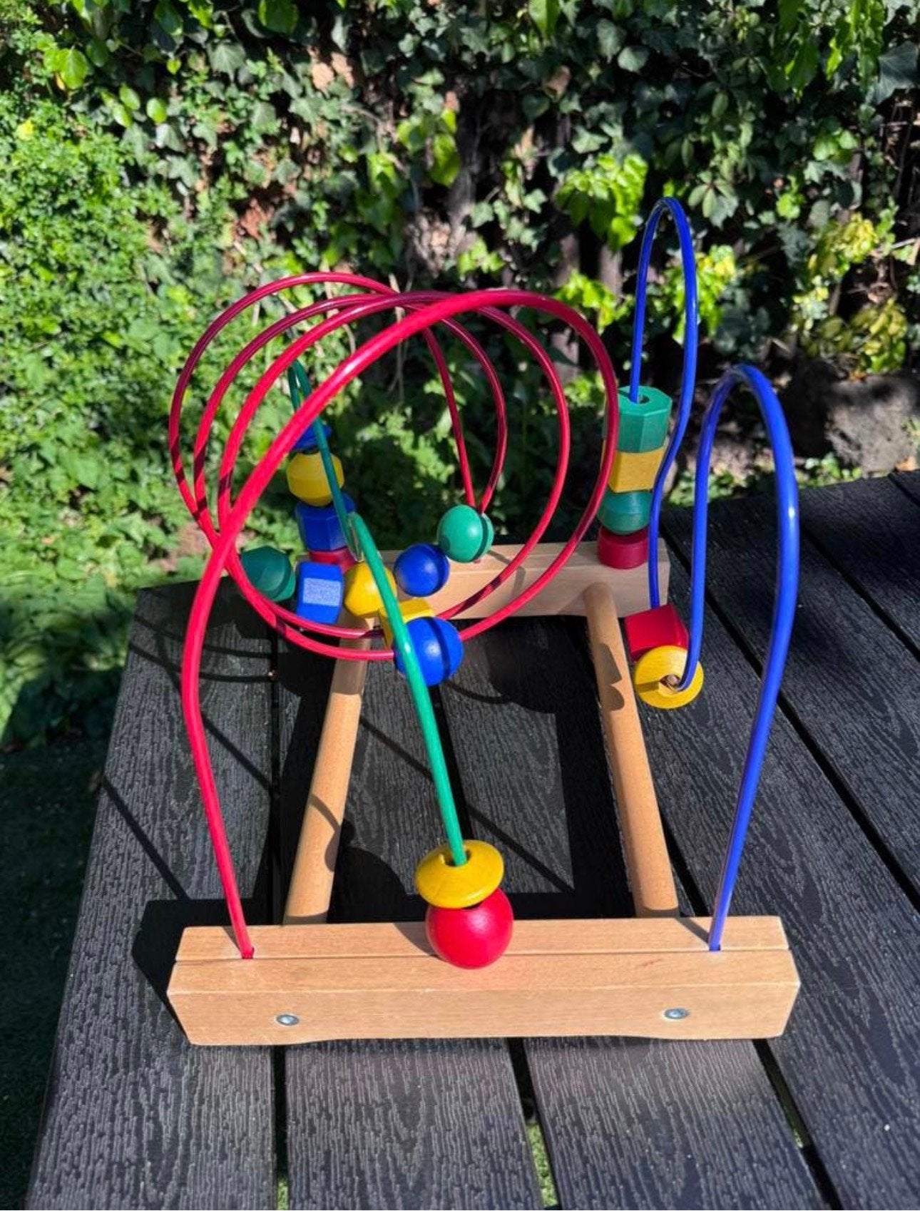 Ikea Houten kralenspiraal - motoriek speelgoed, Kinderen en Baby's, Ophalen of Verzenden, Zo goed als nieuw