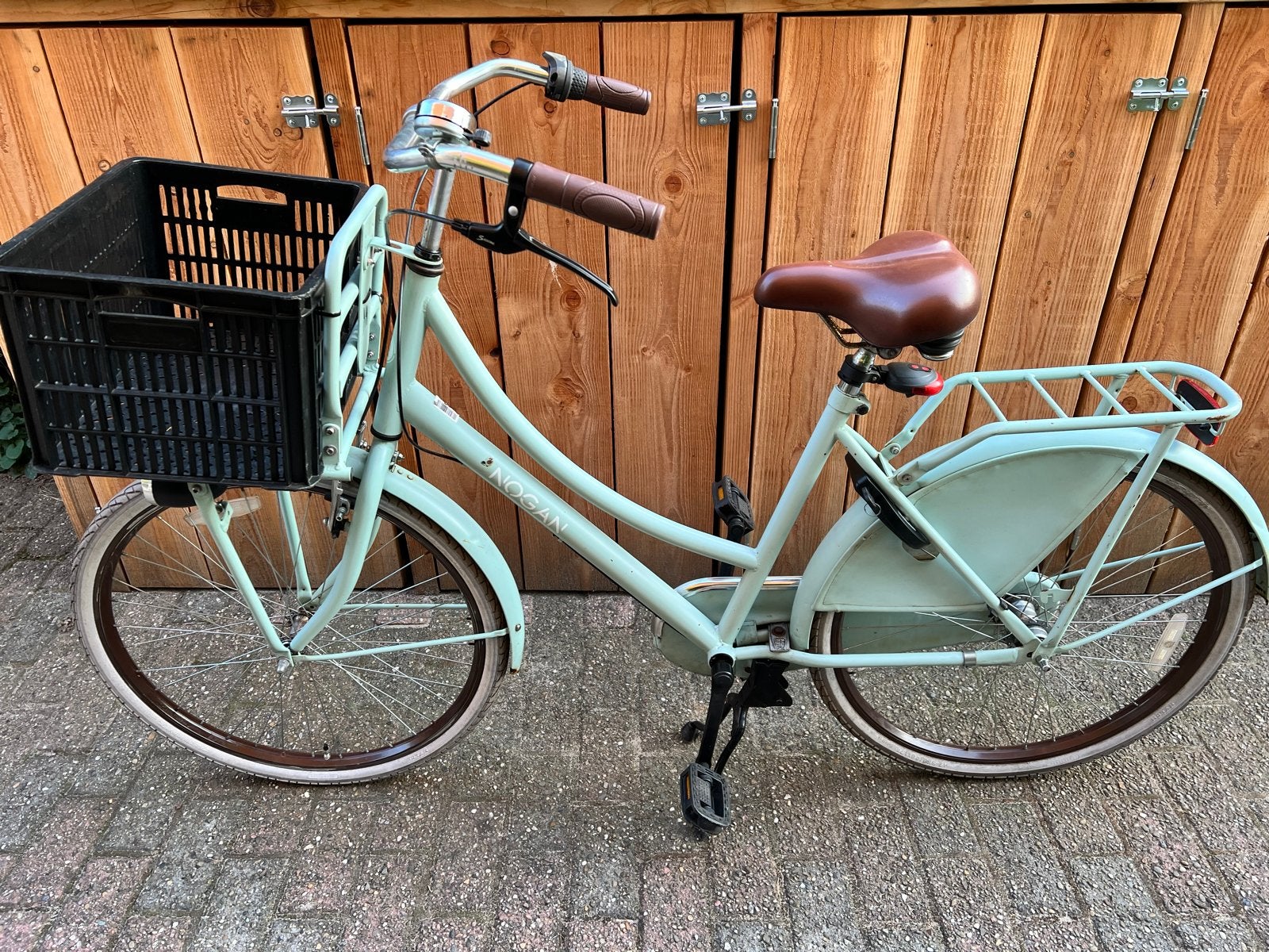 Nogan Damesfiets 46cm frame, 26 inch wielen, Nexus 3 versnel, Fietsen en Brommers, Gebruikt, Velgrem, Versnellingen, Minder dan 47 cm