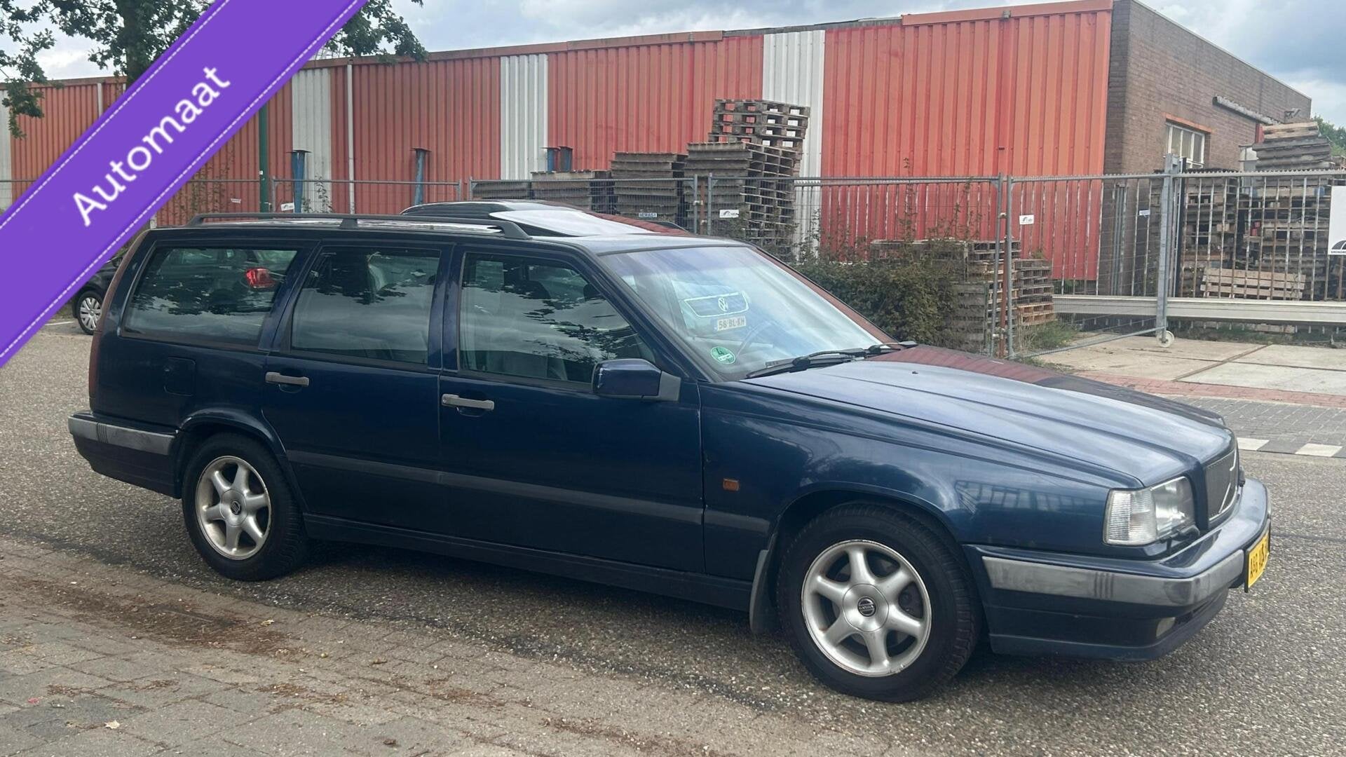 Volvo 850 2.5-20V GLT/3e Eig/170PK/Schuifdak/Trekhaak/Nw Apk, Auto's, Dealer onderhouden, Gebruikt, Blauw, Leder en Stof
