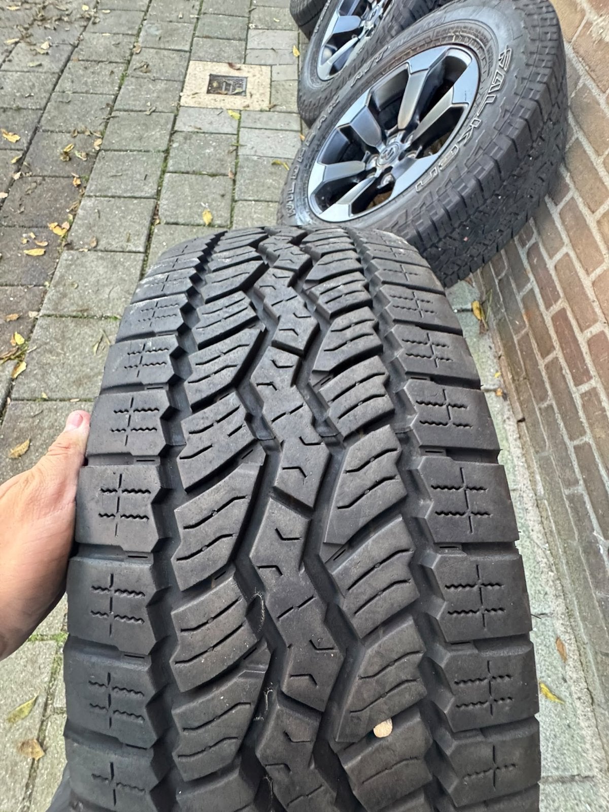 Falken Wildpeak A/T banden met velgen - 275/65R18 Dodge Ram, 18 inch, 275 mm, Banden en Velgen, Nieuw