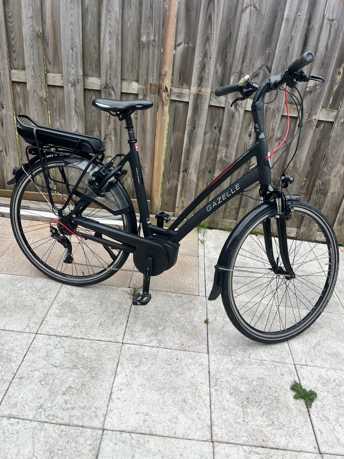 Gazelle chamonix T10 sportive met bosch middenmotor, Ophalen, Gebruikt, 50 km per accu of meer, 55 tot 59 cm