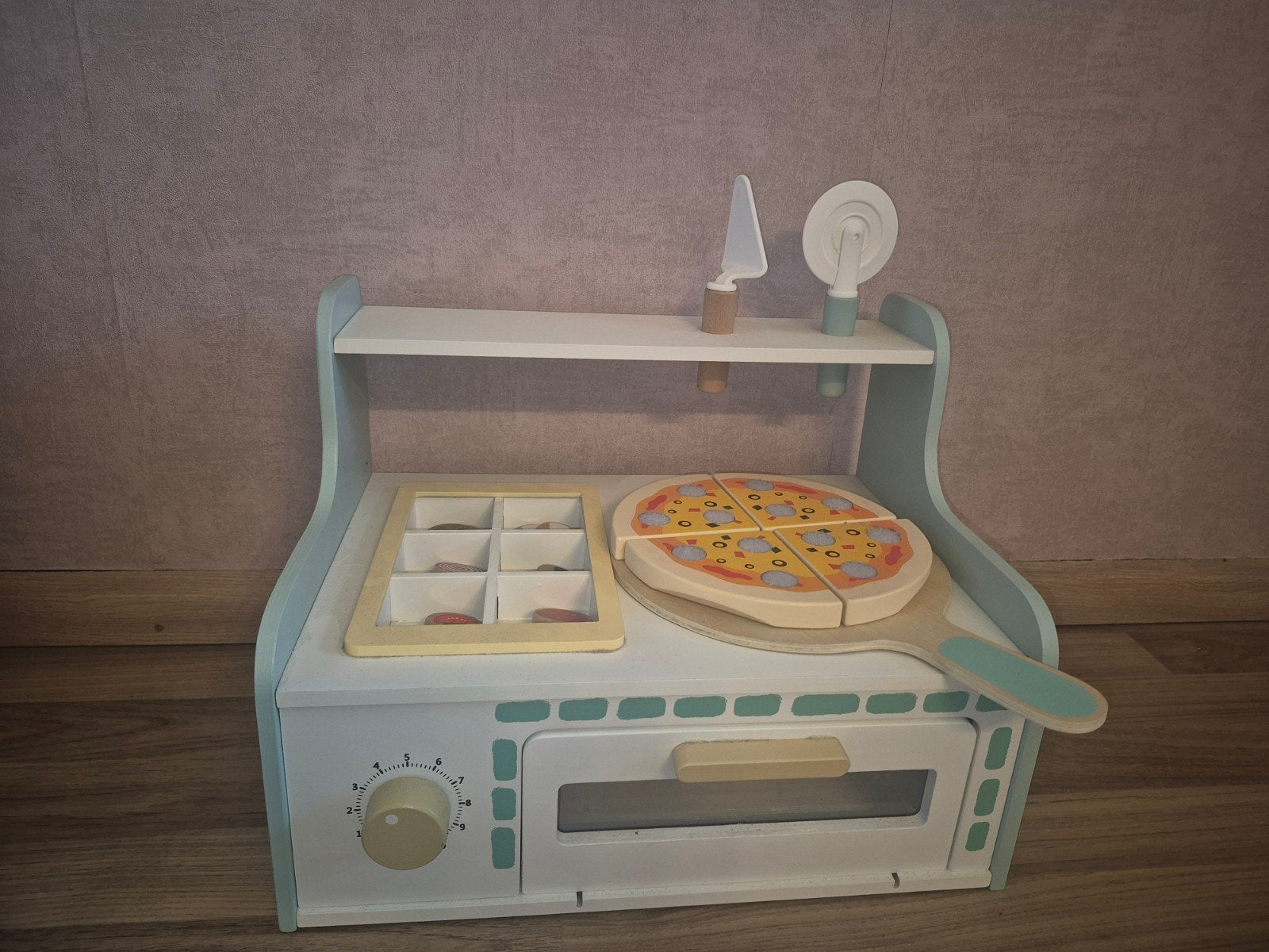houten spel goed pizza oventje, Ophalen, Zo goed als nieuw, Overige typen