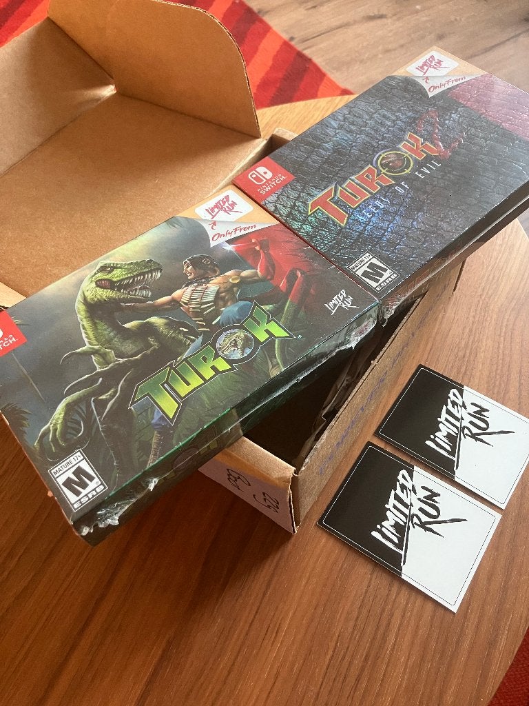 Turok 1 & 2 Limited Run Nintendo Classic Edition - Sealed!, Vanaf 12 jaar, Ophalen, Avontuur en Actie, 2 spelers