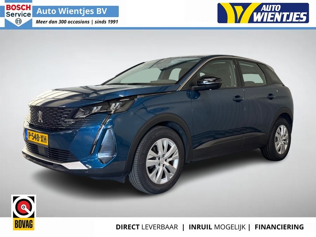 Peugeot 3008 1.2 PureTech | Active Business | Navi | Camera, Auto's, Gebruikt, 1199 cc, Blauw, Bedrijf