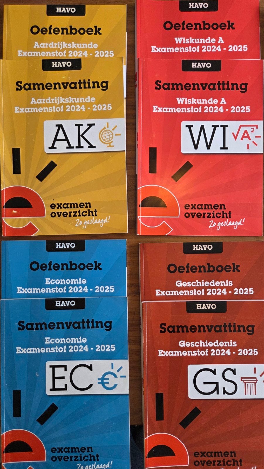 Examenbundel Oefenboeken & Samenvattingen HAVO 2024-2025, Ophalen of Verzenden, Zo goed als nieuw, HAVO, Overige vakken