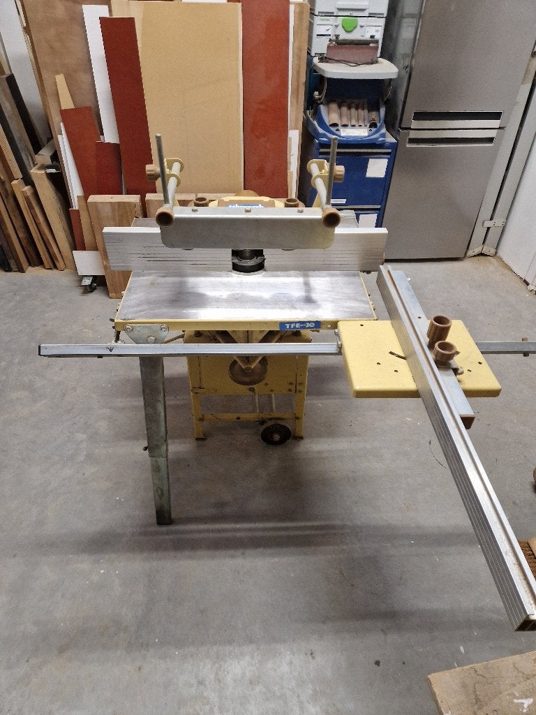 Scheppach combi houtbewerkingsmachine, Ophalen