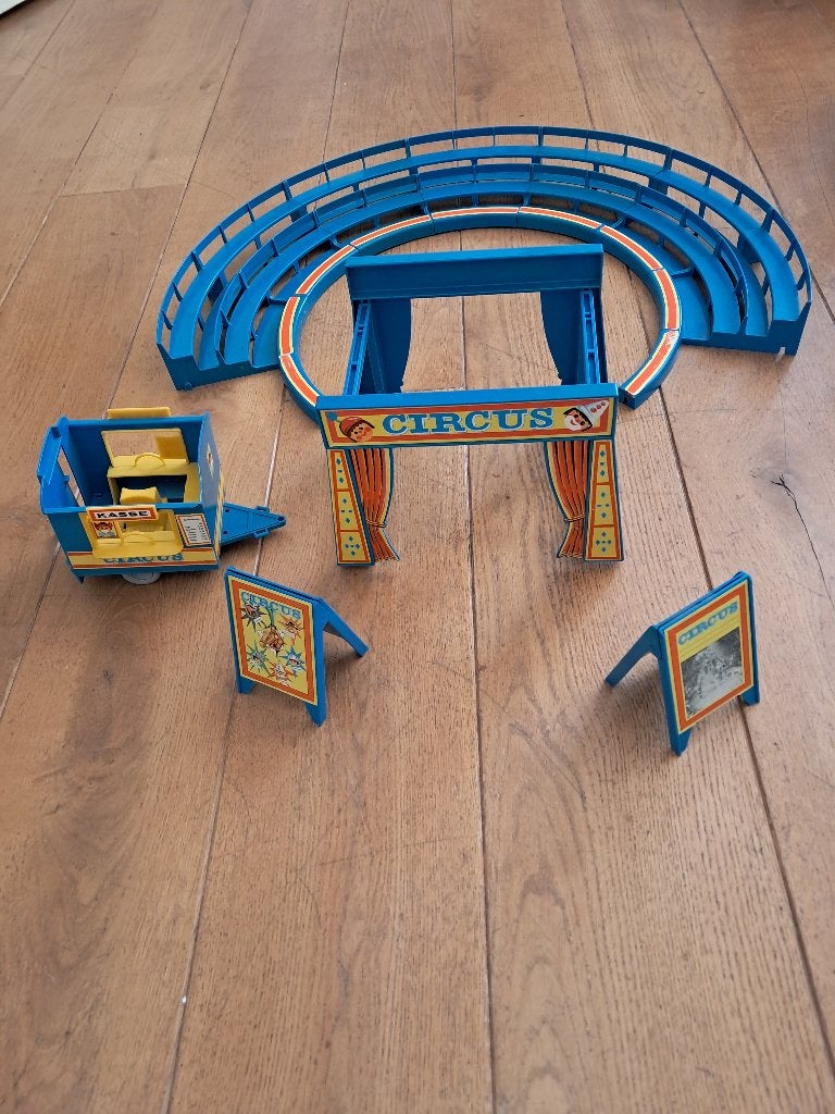 Circus + losse stukken, Gebruikt, Gebouw, Verzenden, Losse onderdelen