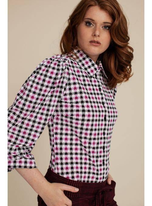 NIEUW Studio Anneloes Noah Big Check blouse mt L, Verzenden, Maat 42/44 (L), Nieuw, Overige kleuren