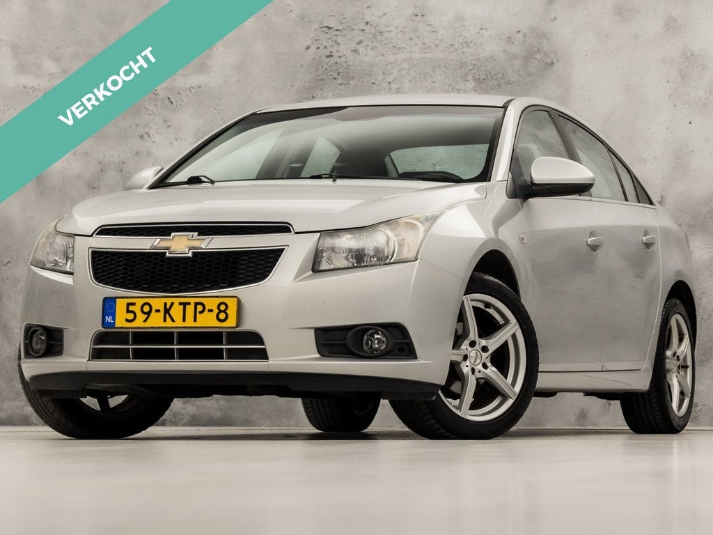 Chevrolet Cruze 1.8 LT Sport 141Pk (NAVIGATIE, CLIMATE, CRUI, Auto's, Chevrolet, Voorwielaandrijving, Gebruikt, Zwart, 4 cilinders