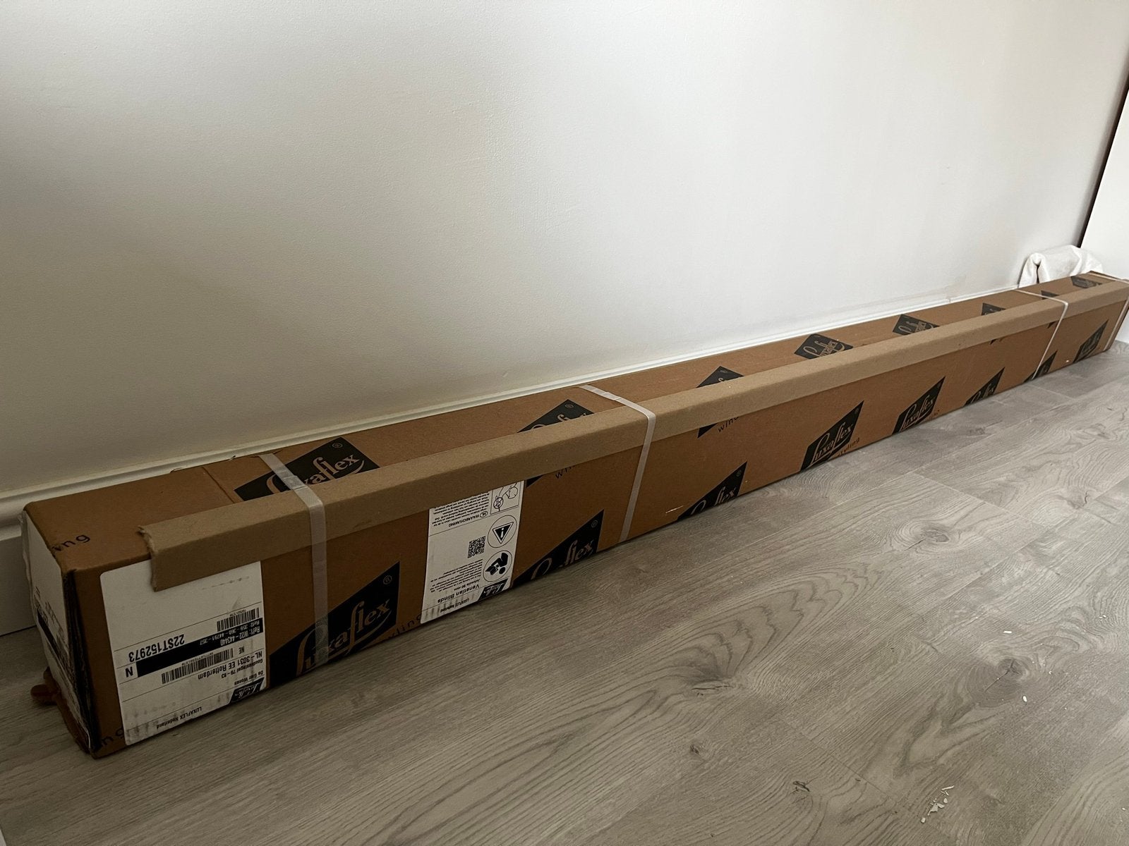 Luxaflex horizontale aluminium 50 mm lamellen wit, Ophalen, Nieuw, Wit